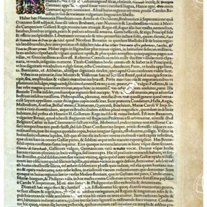 THEATRUM ORBIS TERRARUM (ATLANTE DELL' ORTELIO) A COLORI - HANNONIA  TESTO