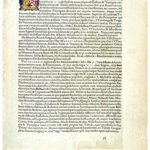 THEATRUM ORBIS TERRARUM (ATLANTE DELL' ORTELIO) A COLORI - SAXONIA  TESTO