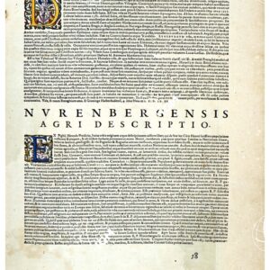 THEATRUM ORBIS TERRARUM (ATLANTE DELL' ORTELIO) A COLORI - TURINGIA, MISNIÀ TESTO