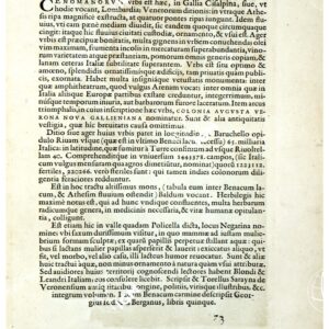 THEATRUM ORBIS TERRARUM (ATLANTE DELL' ORTELIO) A COLORI - VERONÆ URBIS DITIO TESTO