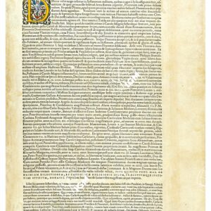 THEATRUM ORBIS TERRARUM (ATLANTE DELL' ORTELIO) A COLORI - FLORENTINUM DOMINIUM  TESTO