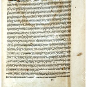 THEATRUM ORBIS TERRARUM (ATLANTE DELL' ORTELIO) A COLORI - PRUSSIA  TESTO