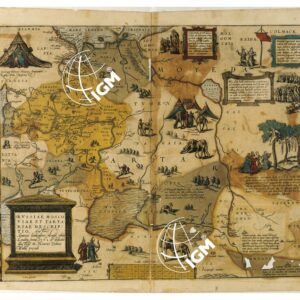 THEATRUM ORBIS TERRARUM (ATLANTE DELL' ORTELIO) A COLORI - RUSSIA AU POTIUS MAGNIDUCIS MOSCOVIÆ IMPERIUM  TAVOLA 104