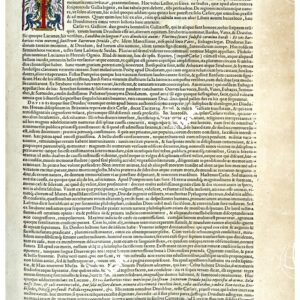 THEATRUM ORBIS TERRARUM (ATLANTE DELL' ORTELIO) A COLORI - GALLIA CÆSARIS  TESTO FRONTE