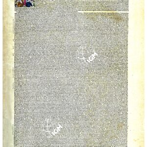 THEATRUM ORBIS TERRARUM (ATLANTE DELL' ORTELIO) A COLORI -  GALLIA STRABONIS, CETERORUMQ  TESTO FRONTE