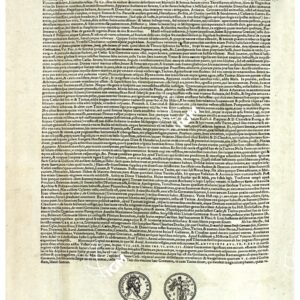 THEATRUM ORBIS TERRARUM (ATLANTE DELL' ORTELIO) A COLORI - GERMANIA  TESTO RETRO