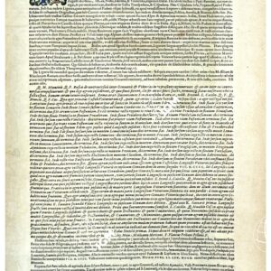 THEATRUM ORBIS TERRARUM (ATLANTE DELL' ORTELIO) A COLORI - ITALIA GALLICA TESTO