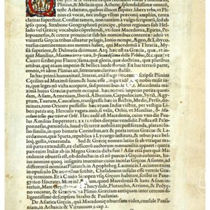 THEATRUM ORBIS TERRARUM (ATLANTE DELL' ORTELIO) A COLORI - GRÆCIA FIUE HELLAS  TESTO