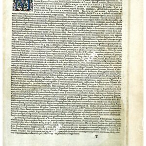 THEATRUM ORBIS TERRARUM (ATLANTE DELL' ORTELIO) A COLORI - PORTUS EUXINUS  TESTO