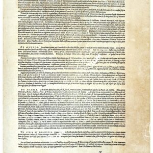 THEATRUM ORBIS TERRARUM (ATLANTE DELL' ORTELIO) A COLORI - PALÆSTINA  TESTO