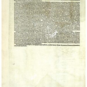 THEATRUM ORBIS TERRARUM (ATLANTE DELL' ORTELIO) A COLORI - ÆGYPTUS  TESTO RETRO