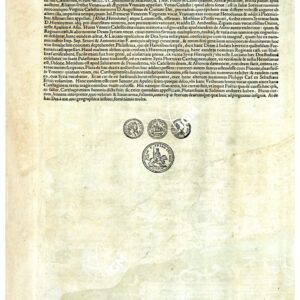 THEATRUM ORBIS TERRARUM (ATLANTE DELL' ORTELIO) A COLORI - AFRICA PROPRIA  TESTO RETRO