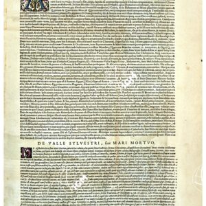 THEATRUM ORBIS TERRARUM (ATLANTE DELL' ORTELIO) A COLORI -  ABRAHAMI PATRIARCHÆ PEREGRINATIO  TESTO