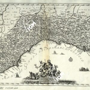 ATLANTE DELLE CARTE GEOGRAFICHE DI VARIE REGIONI D' ITALIA A FOGLI SCIOLTI - TAVOLA 4