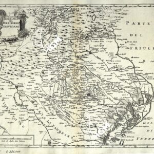 ATLANTE DELLE CARTE GEOGRAFICHE DI VARIE REGIONI D' ITALIA A FOGLI SCIOLTI - TAVOLA 8