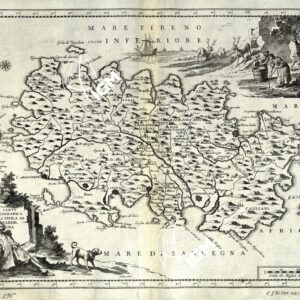 ATLANTE DELLE CARTE GEOGRAFICHE DI VARIE REGIONI D' ITALIA A FOGLI SCIOLTI - TAVOLA 12