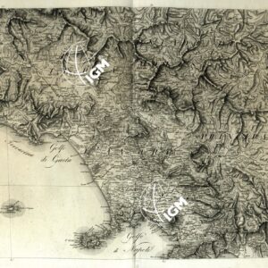 ATLANTE BACLER D'ALBE CARTE GENERALE DES ROYAUMES DE NAPLES, SICILIE ET SARDAIGNE EN 24 FEUILLES - FOGLIO 6