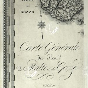 ATLANTE BACLER D'ALBE CARTE GENERALE DES ROYAUMES DE NAPLES, SICILIE ET SARDAIGNE EN 24 FEUILLES - FOGLIO 21