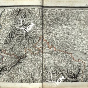 ATLANTE BACLER D' ALBE CARTE GENERALE DU THEATRÈ DE LA GUERRE EN ITALIE ET DANS LES ALPES - FOGLIO 2