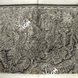 ATLANTE BACLER D' ALBE CARTE GENERALE DU THEATRÈ DE LA GUERRE EN ITALIE ET DANS LES ALPES - FOGLIO 3