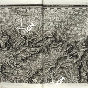 ATLANTE BACLER D' ALBE CARTE GENERALE DU THEATRÈ DE LA GUERRE EN ITALIE ET DANS LES ALPES - FOGLIO 5