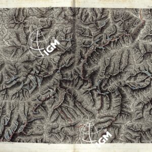 ATLANTE BACLER D' ALBE CARTE GENERALE DU THEATRÈ DE LA GUERRE EN ITALIE ET DANS LES ALPES - FOGLIO 7