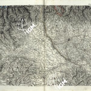 ATLANTE BACLER D' ALBE CARTE GENERALE DU THEATRÈ DE LA GUERRE EN ITALIE ET DANS LES ALPES - FOGLIO 12