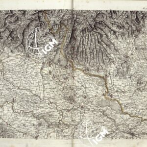 ATLANTE BACLER D' ALBE CARTE GENERALE DU THEATRÈ DE LA GUERRE EN ITALIE ET DANS LES ALPES - FOGLIO 13