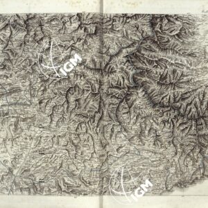 ATLANTE BACLER D' ALBE CARTE GENERALE DU THEATRÈ DE LA GUERRE EN ITALIE ET DANS LES ALPES - FOGLIO 16