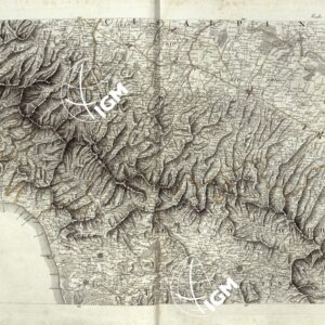 ATLANTE BACLER D' ALBE CARTE GENERALE DU THEATRÈ DE LA GUERRE EN ITALIE ET DANS LES ALPES - FOGLIO 18