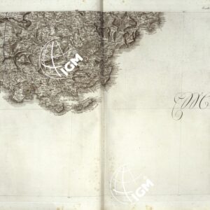 ATLANTE BACLER D' ALBE CARTE GENERALE DU THEATRÈ DE LA GUERRE EN ITALIE ET DANS LES ALPES - FOGLIO 21