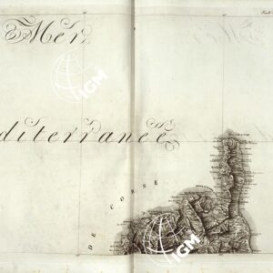 ATLANTE BACLER D' ALBE CARTE GENERALE DU THEATRÈ DE LA GUERRE EN ITALIE ET DANS LES ALPES - FOGLIO 22