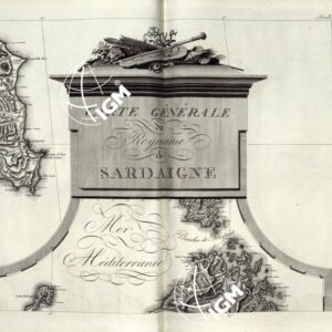 ATLANTE BACLER D' ALBE CARTE GENERALE DU THEATRÈ DE LA GUERRE EN ITALIE ET DANS LES ALPES - FOGLIO 16