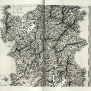 ATLANTE BACLER D' ALBE CARTE GENERALE DU THEATRÈ DE LA GUERRE EN ITALIE ET DANS LES ALPES - FOGLIO 17