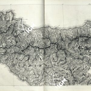 ATLANTE BACLER D' ALBE CARTE GENERALE DU THEATRÈ DE LA GUERRE EN ITALIE ET DANS LES ALPES - FOGLIO 19