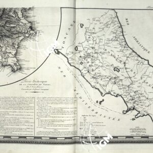 ATLANTE BACLER D' ALBE CARTE GENERALE DU THEATRÈ DE LA GUERRE EN ITALIE ET DANS LES ALPES - FOGLIO 23