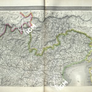 ATLANTE ORO-IDROGRAFICO COROGRAFICO E STORICO DELL' ITALIA ANNI dal 1138 a dopo il 1870 - TAVOLA N. 2