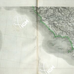 ATLANTE ORO-IDROGRAFICO COROGRAFICO E STORICO DELL' ITALIA ANNI dal 1138 a dopo il 1870 - TAVOLA N. 8