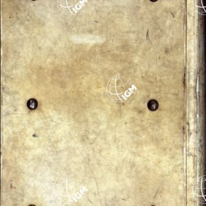 ATLANTE ORO-IDROGRAFICO COROGRAFICO E STORICO DELL' ITALIA ANNI dal 1138 a dopo il 1870 - COPERTINA RETRO