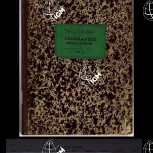 ATLAS DE GEOGRAPHIE ANCIENNE ET MODERNE - copertina fronte