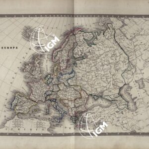 ATLAS DE GEOGRAPHIE ANCIENNE ET MODERNE -TAVOLA 3