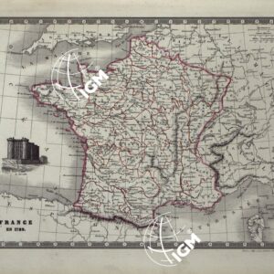 ATLAS DE GEOGRAPHIE ANCIENNE ET MODERNE -TAVOLA 8