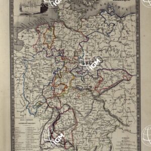 ATLAS DE GEOGRAPHIE ANCIENNE ET MODERNE -TAVOLA 12