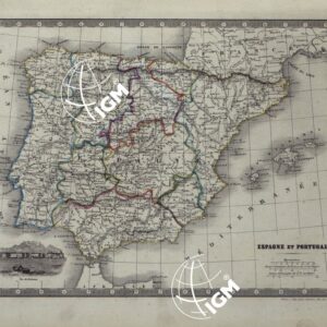 ATLAS DE GEOGRAPHIE ANCIENNE ET MODERNE -TAVOLA 15