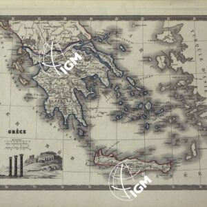 ATLAS DE GEOGRAPHIE ANCIENNE ET MODERNE -TAVOLA 18