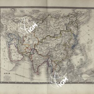 ATLAS DE GEOGRAPHIE ANCIENNE ET MODERNE -TAVOLA 19