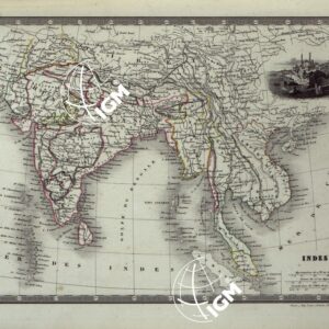 ATLAS DE GEOGRAPHIE ANCIENNE ET MODERNE -TAVOLA 20
