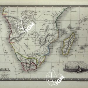 ATLAS DE GEOGRAPHIE ANCIENNE ET MODERNE -TAVOLA 28
