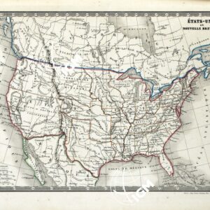 ATLAS DE GEOGRAPHIE ANCIENNE ET MODERNE -TAVOLA 30