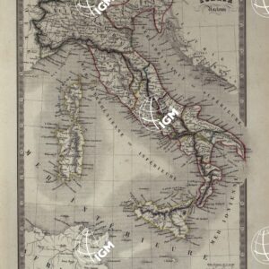 ATLAS DE GEOGRAPHIE ANCIENNE ET MODERNE -TAVOLA 39